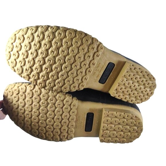 L.L. Bean Women's Rubber Brown Waterproof Size 8 Made In USA Moc Bean Boots - Picture 5 of 7